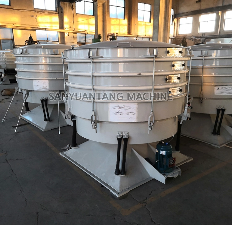 Sugar / Cassava Flour Rotary Sieving Grading Machine for Powdered Material