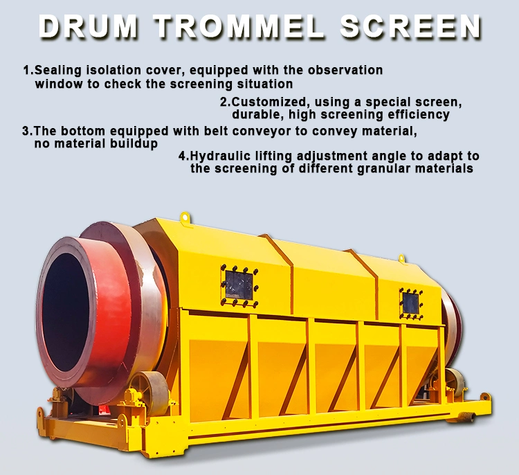 Sun Flowers Vermi Compost Sieving Machine in Delhi/Roller Sieve Grading Cleaning Sieve Machine