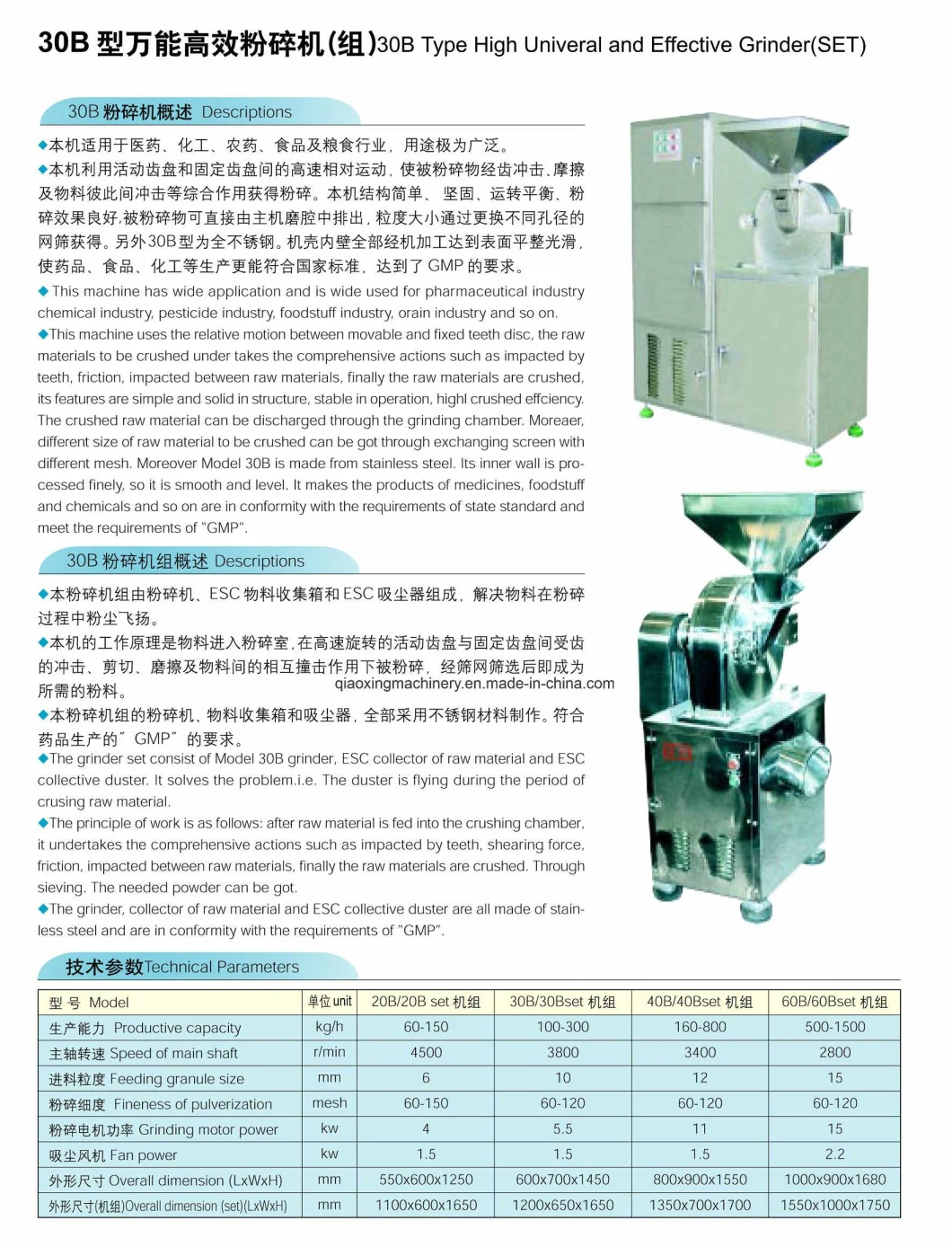 Grinding Equipment Use for Crush Dry Red Chili Grinder Machine